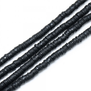 Katsuki 6mm black, volle string ca. 380 stuks